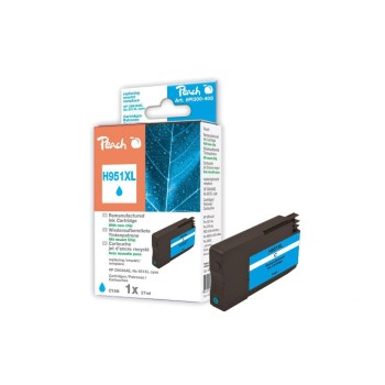Peach Ink HP CN046AE Nr. 951XL cyan, 27ml 1975 pages Peach Ink HP CN046AE Nr. 951XL cyan, 27ml 1975 pages