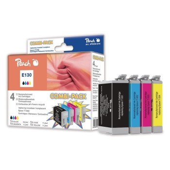 Peach Ink Epson Multi Pack T1305, 1x 33ml 3x11ml Peach Ink Epson Multi Pack T1305, 1x 33ml 3x11ml