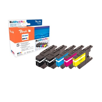 Peach Ink Brother LC-1240 Combi Pack, je 2x bk, c, m, y 1x30 + 3x19ml Peach Ink Brother LC-1240 Combi Pack, je 2x bk, c, m, y 1x30 + 3x19ml