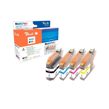 Peach Ink Brother LC-223 Multipack, 1x16ml 3x8,5ml Peach Ink Brother LC-223 Multipack, 1x16ml 3x8,5ml