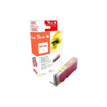 Peach Ink Canon CLI-571y XL yellow, 13ml 975 pages Peach Ink Canon CLI-571y XL yellow, 13ml 975 pages