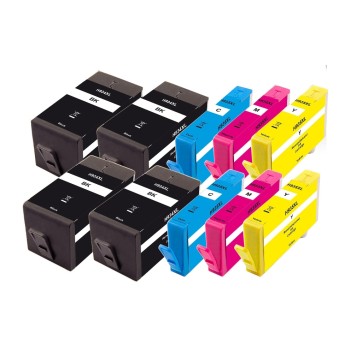 Peach Encre HP 934XL/935X Multipck Plus 2er, je 4x bk je 2x c, m, y Peach Encre HP 934XL/935X Multipck Plus 2er, je 4x bk je 2x c, m, y