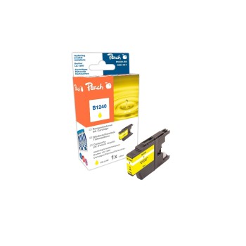 Peach Ink Brother LC-1240y yellow, 7.6ml 840 pages Peach Ink Brother LC-1240y yellow, 7.6ml 840 pages