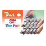 Peach Kits d’encre Canon GPI-520/CLI-521