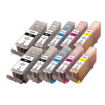Peach Ink Canon GPI-520/CLI-521MultiPck10, 2xbk/pbk/c/m/y Peach Ink Canon GPI-520/CLI-521MultiPck10, 2xbk/pbk/c/m/y