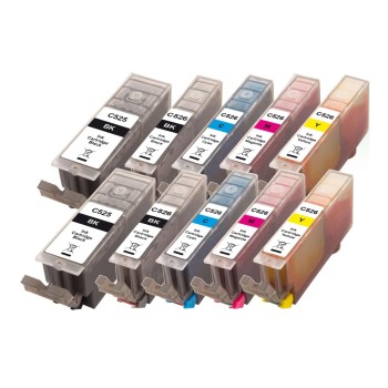 Peach Ink Canon pgi525/cli526 MultiPck.10, je 2x bk/pbk/c/m/y Peach Ink Canon pgi525/cli526 MultiPck.10, je 2x bk/pbk/c/m/y