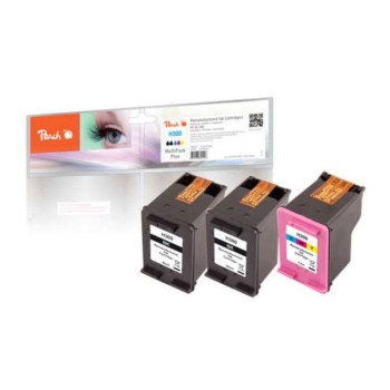 Peach Ink HP CC640EE/CC643EE Multipack +, black+color, je 2x4.3ml, 1x9 ml