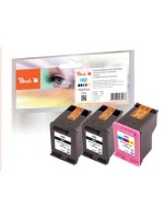 Peach Ink HP C2P04AE/C2P06AE  Multipack +, black+color, je 2x6ml, 1x8ml