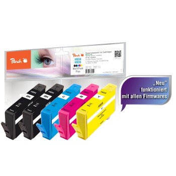 Peach Ink HP Nr.934/935 MultiPack Plus, je 2x bk 19ml je 1x c, m, y 8.1ml Peach Ink HP Nr.934/935 MultiPack Plus, je 2x bk 19ml je 1x c, m, y 8.1ml