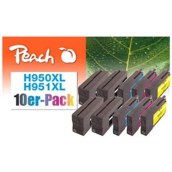 Peach Ink HP Nr. 950/951 Multpack, 4x bk 46ml je 2x c, m, y 14ml Peach Ink HP Nr. 950/951 Multpack, 4x bk 46ml je 2x c, m, y 14ml