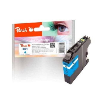 Peach Ink Brother LC-221 Cyan, 7.6ml 290 pages Peach Ink Brother LC-221 Cyan, 7.6ml 290 pages