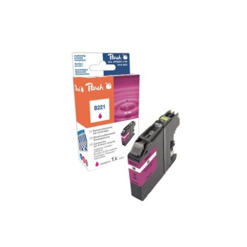 Peach Ink Brother LC-221 Magenta, 7.6ml 290 pages Peach Ink Brother LC-221 Magenta, 7.6ml 290 pages
