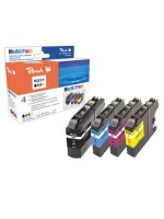 Peach Ink Brother LC-221 Multipack, je 1x bk, c, y, m