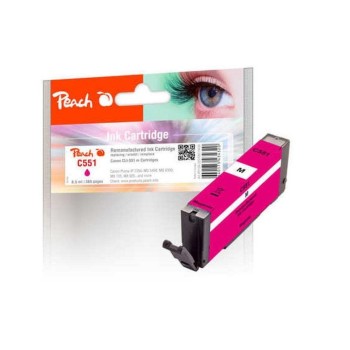Peach Ink Canon CLI-551 magenta, zu IP7250, MG5450, MG6350, 8.5ml Peach Ink Canon CLI-551 magenta, zu IP7250, MG5450, MG6350, 8.5ml