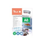 Peach Film laminé A6 80 mic A6, 420 µm, 100 Pièce/s, brillant