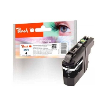 Peach Ink Brother LC-121 black, 13ml, 300 pages Peach Ink Brother LC-121 black, 13ml, 300 pages