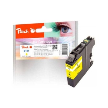 Peach Ink Brother LC-121 Yellow, 8ml, 300 pages Peach Ink Brother LC-121 Yellow, 8ml, 300 pages