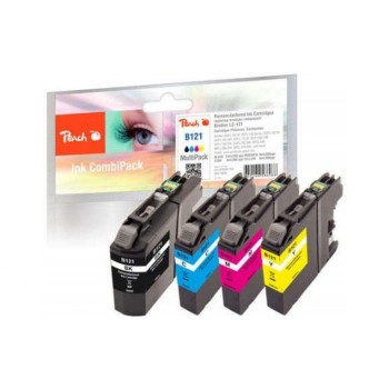 Peach Ink Brother LC-121 MultiPack, 1x13ml, 3x 8ml, 4x 300 pages Peach Ink Brother LC-121 MultiPack, 1x13ml, 3x 8ml, 4x 300 pages