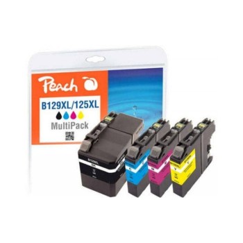 Peach Ink Brother LC-129XL/125XL Multi, 1x60ml, 3x 15ml Peach Ink Brother LC-129XL/125XL Multi, 1x60ml, 3x 15ml