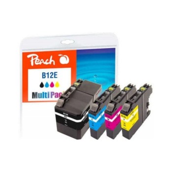 Peach Ink Brother LC-12E MultiPack, 1x 57ml, 3x 15ml, 1x 3025 S., 3x 1855 S. Peach Ink Brother LC-12E MultiPack, 1x 57ml, 3x 15ml, 1x 3025 S., 3x 1855 S.