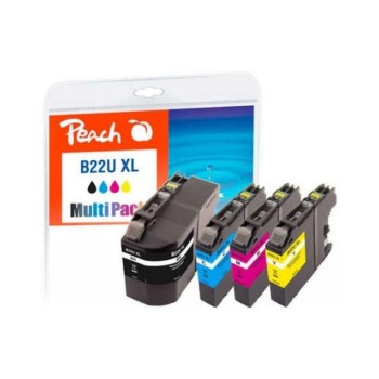 Peach Ink Brother LC-22U XL MultiPack, 1x50ml, 3x 15ml, 1x 2570 S., 3x 1735 S. Peach Ink Brother LC-22U XL MultiPack, 1x50ml, 3x 15ml, 1x 2570 S., 3x 1735 S.