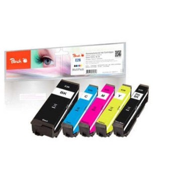 Peach Ink Epson No. 26 T2616 MultiPack, 1x7.6ml, 4x 6.2ml Peach Ink Epson No. 26 T2616 MultiPack, 1x7.6ml, 4x 6.2ml