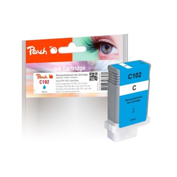 Peach Ink Canon PFI-102, cyan, 130ml Peach Ink Canon PFI-102, cyan, 130ml