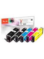 Peach Ink Canon PGI-550, CLI551 MultiP, 1x13,4x8.5ml, bk, pbk, c,m,y