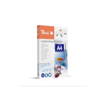 Peach Laminierfolie A4, 100mic, 100 Stk. Peach Laminierfolie A4, 100mic, 100 Stk.