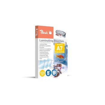 Peach Laminierfolie A7, 125mic, 100 Stk. Peach Laminierfolie A7, 125mic, 100 Stk.