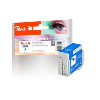 Peach Ink Epson T7602, No760, cyan, No760, cyan, 32ml Peach Ink Epson T7602, No760, cyan, No760, cyan, 32ml