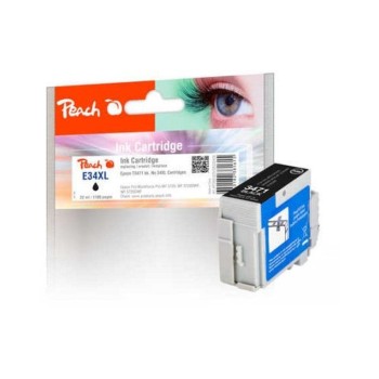Peach Ink Epson T3471, No 34XL black, 22 ml, 1100 pages Peach Ink Epson T3471, No 34XL black, 22 ml, 1100 pages