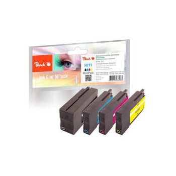 Peach Ink HP No 711 MultiPack, bk,c,m,y, 1x41 3x32ml, 1430, 2630, 2195, 1885 pages Peach Ink HP No 711 MultiPack, bk,c,m,y, 1x41 3x32ml, 1430, 2630, 2195, 1885 pages