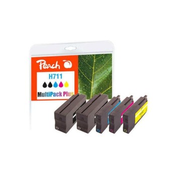 Peach Ink HP No 711 MultiPack Plus, bk, c, 2x41 3x32ml, 2x1430, 2630, 2195, 1885 S. Peach Ink HP No 711 MultiPack Plus, bk, c, 2x41 3x32ml, 2x1430, 2630, 2195, 1885 S.