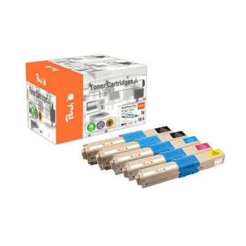 Peach Toner OKI C332-series MultiPack Plus, 2xbk, c, m, y, for C332/MC363