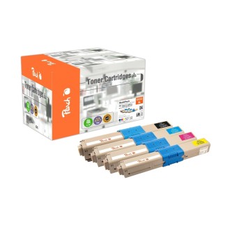 Peach Toner OKI C332XL-series MultiPack, bk, c, m, y, for C332/MC363