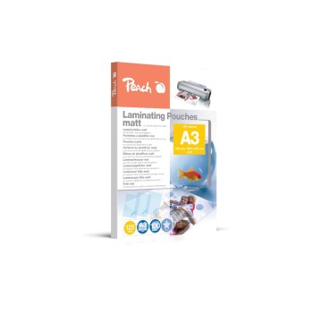 Peach Laminierfolie A3, 125mic, matt Peach Laminierfolie A3, 125mic, matt