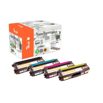 Peach Toner TN-423 MultiPack, Black, Cyan, Magenta Yellow