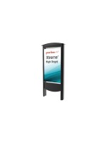 Peerless-AV Cadre du kiosque KOP2555-XHB-EUK y compris l'affichage XHB
