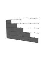 Peerless-AV Support mural DS-LEDUNV610-5x5 LED Tiles jusqu'à 610mm