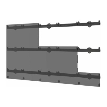 Peerless-AV LEDUNVS-5X5 universal LED Wall Mount jusqu'à 610 mm Peerless-AV LEDUNVS-5X5 universal LED Wall Mount jusqu'à 610 mm