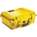 Peli Mallette de protection 1450 avec garniture en mousse, jaune