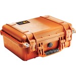 Peli Mallette de protection 1450 sans garniture en mousse, orange