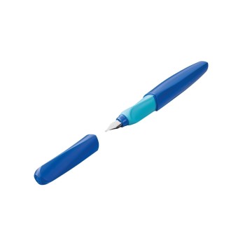 Pelikan Stylo plume Twist Deep Blue Moyen (M), Bleu Pelikan Stylo plume Twist Deep Blue Moyen (M), Bleu
