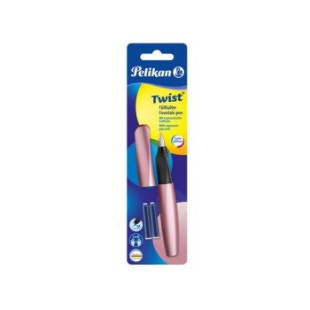 Pelikan Stylo plume Twist Girly Rose Moyen (M) Pelikan Stylo plume Twist Girly Rose Moyen (M)