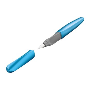 Pelikan Stylo plume Twist P457 Medium (M), bleu clair Pelikan Stylo plume Twist P457 Medium (M), bleu clair