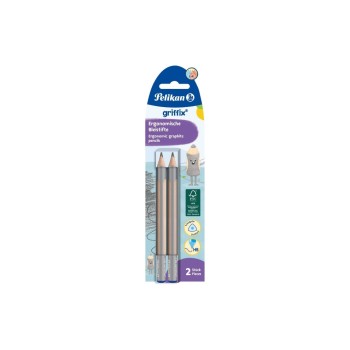 Pelikan Griffix Bleistift HB, 2 Stück, Hängefaltschachtel