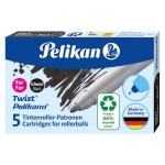 Pelikan Tintenrollerpatrone Twist eco schwa, 5 Stück