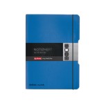 Herlitz my.book flex Notizheft A5, 40 Blatt kariert 5x5mm, bleu