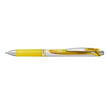 pentel Stylo à bille roulante EnerGel 0.7-0.35 mm, jaune pentel Stylo à bille roulante EnerGel 0.7-0.35 mm, jaune